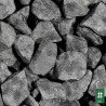 Pierre basalte noir 32-56 mm pour gabion en mailles fines 0.3m3 (Big bag 500 kg env)