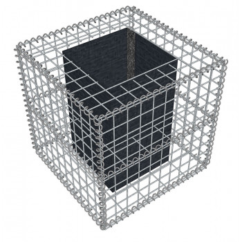Pot-de-fleur-gabion
